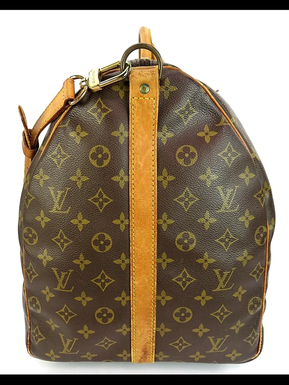 Louis Vuitton Brown Monogram Keepall Weekend Bag